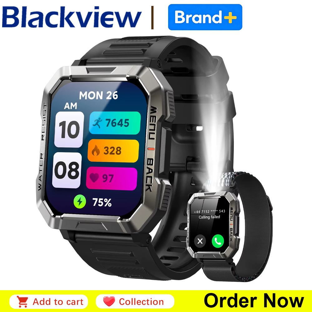 Hybrid Smartwatch - 블랙뷰 W60 2.01인치 HD 아웃도어 스마트워치