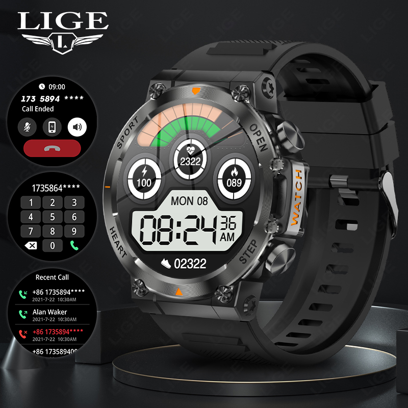 Smartwatch Watches For Sale - LIGE 2026 스마트워치 심박수 수면 모니터