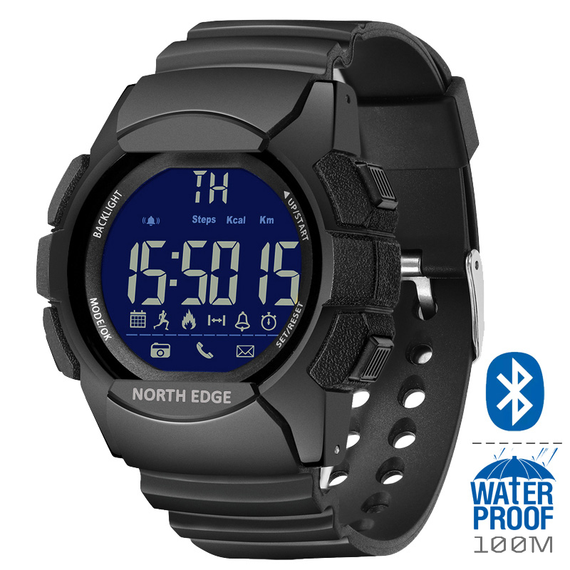 Smartwatch Watches For Men Digital - NORTH EDGE AK 100M 방수 야외