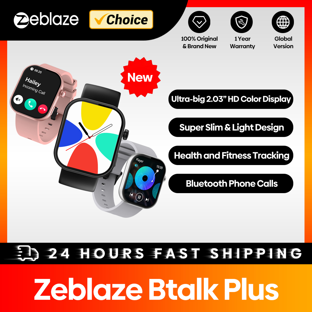 Hybrid Smartwatch - 새로운 Zeblaze Btalk Plus 음성 통화