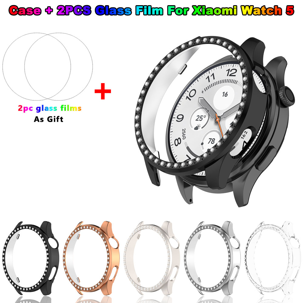 Watch Smartwatch Android - 샤오미 워치 5용 블링 PC 케이스