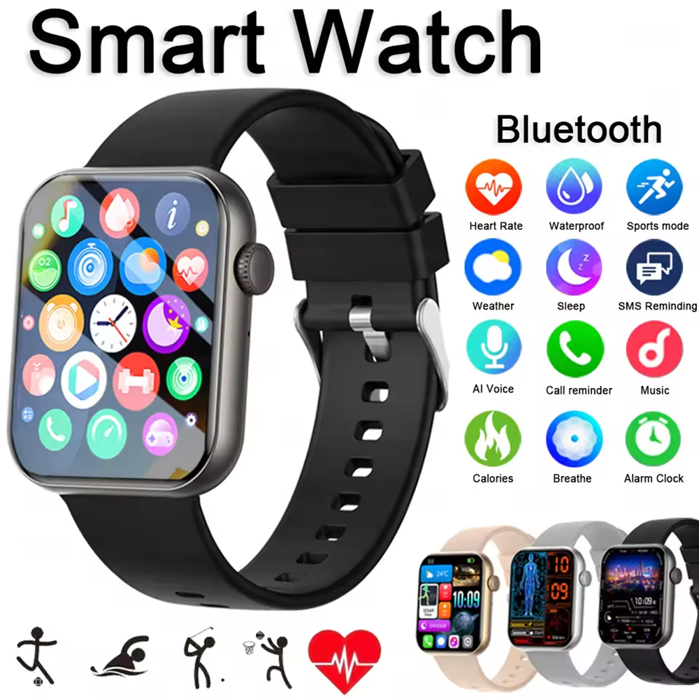 Smartwatch Ladies Watches For Women - 오리지널 남성용 스마트워치 피트니스 트래커 BT