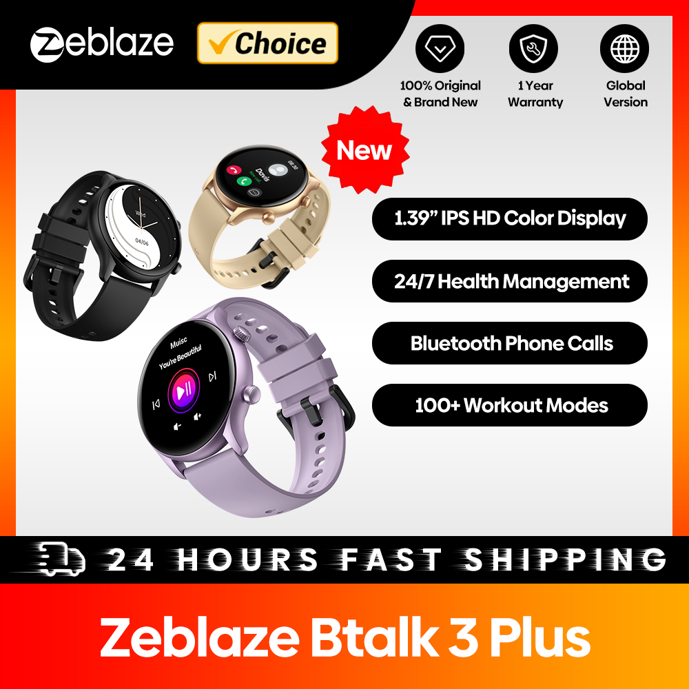 Hybrid Smartwatch - Zeblaze Btalk 3 플러스 음성 통화
