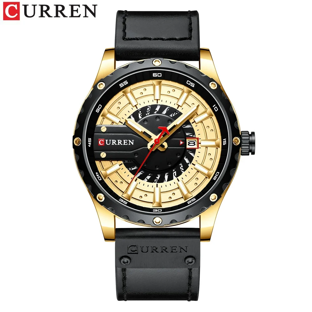 Smartwatch New Watches - 커렌 8374 캘린더 시계 심플 비즈니스