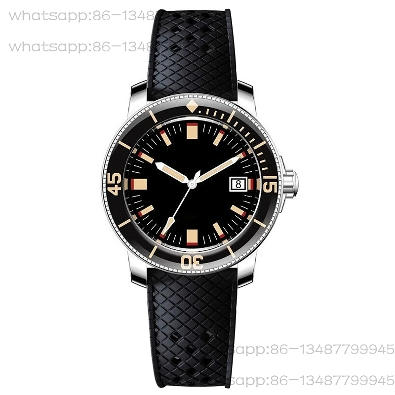 Waterproof Diving Watch - 자동 기계식 시계 사파이어 버블 미러