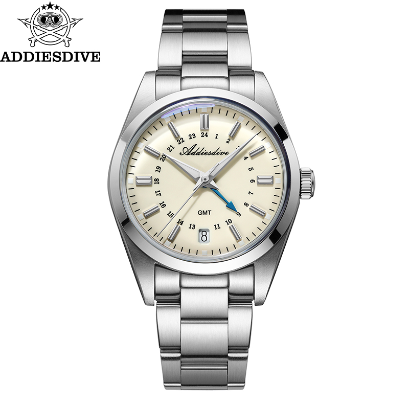 Waterproof Diving Watch - ADDIESDIVE 핫 브랜드 36mm 럭셔리 GMT