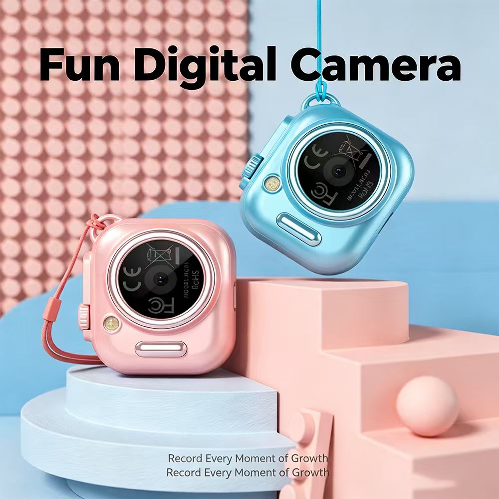 Smartwatch Digital Watches For Girls - 어린이 카메라 스마트워치 비디오 녹화 1.85인치
