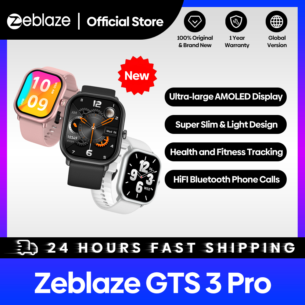 Hybrid Smartwatch - 새로운 Zeblaze GTS 3 Pro 음성