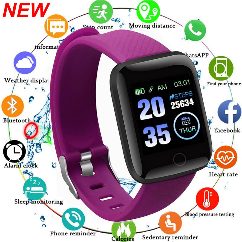Smartwatch Watches For Men Digital - 116plus 스마트 워치 남성 여성 피트니스