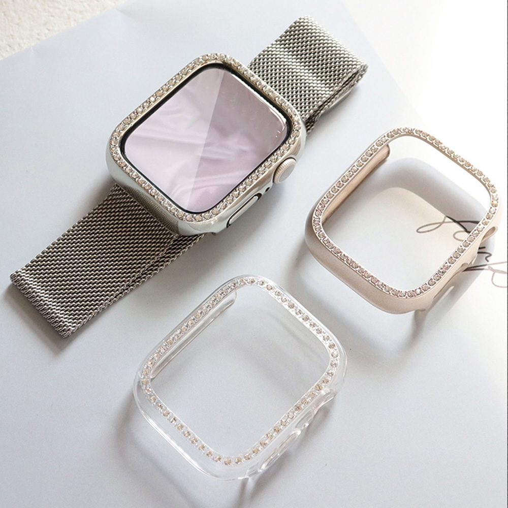 Smartwatch New Watches - 새로운 유리+다이아몬드 케이스 애플워치 시리즈 10