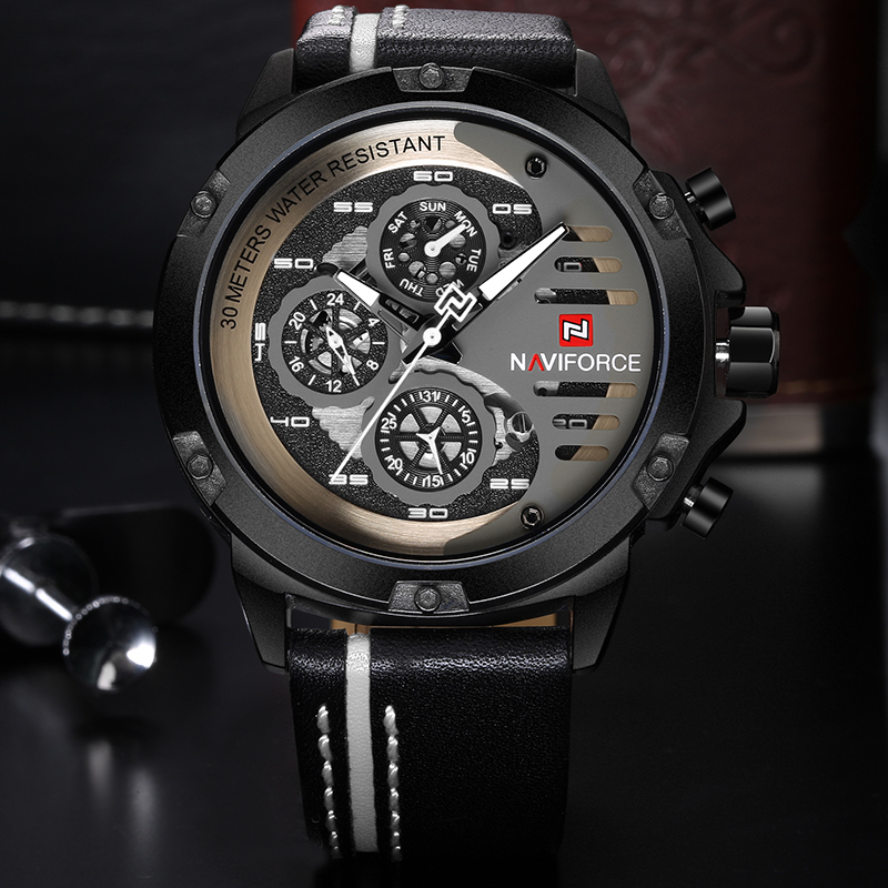 NAVIFORCE 새로운 남성용 스포츠 밀리터리 시계  - Smartwatch Luxury Watches 리뷰 및 가격