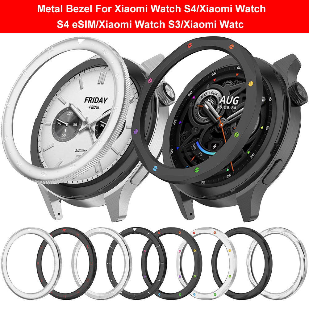 Xiaomi Watch S4/S3 용 금속 베젤 Xia - Watch Esim 리뷰 및 가격