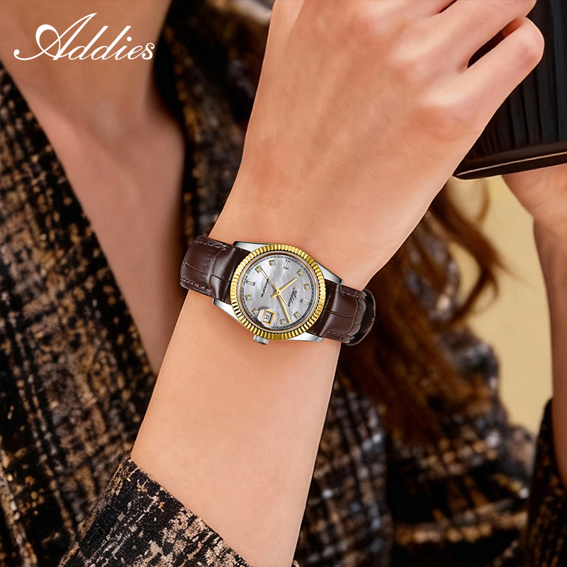 Addies 585 쿼츠 여성용 시계 28mm 고품질  - Waterproof Diving Watch 리뷰 및 가격