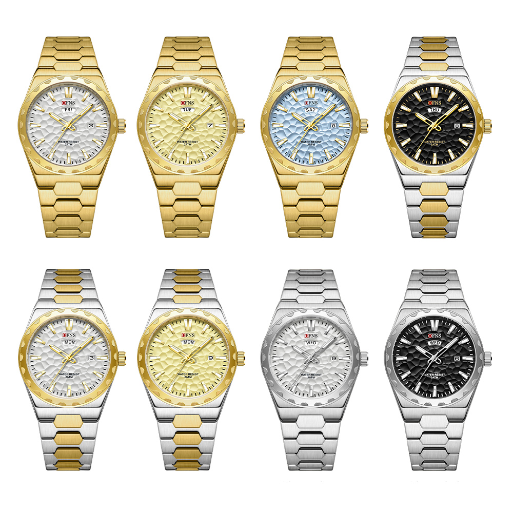 OFNS 비즈니스 남성용 시계 쿼츠 날짜 요일 표시 고 - Smartwatch Luxury Watches 리뷰 및 가격