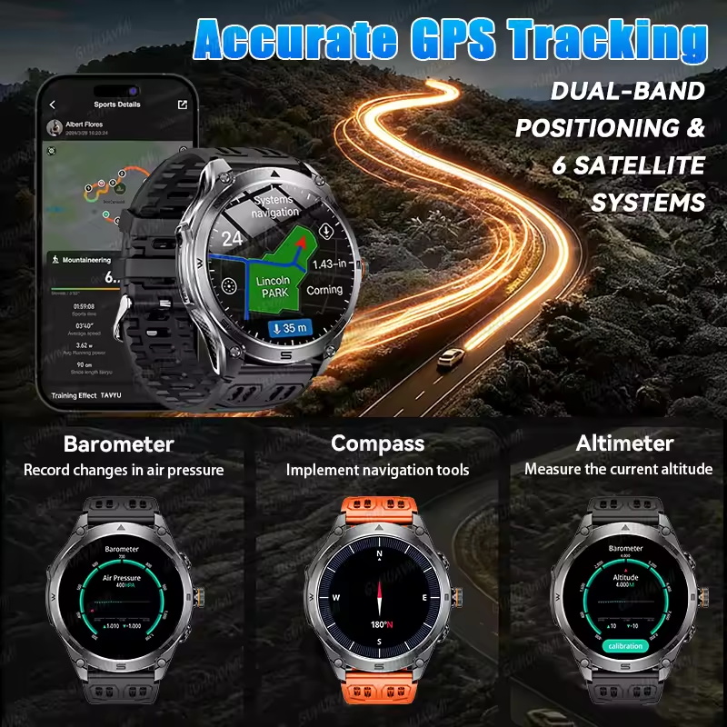 2026년 히트 상품 야외용 내구성 GPS 스포츠 스마 - Smartwatch Watches For Sale 리뷰 및 가격
