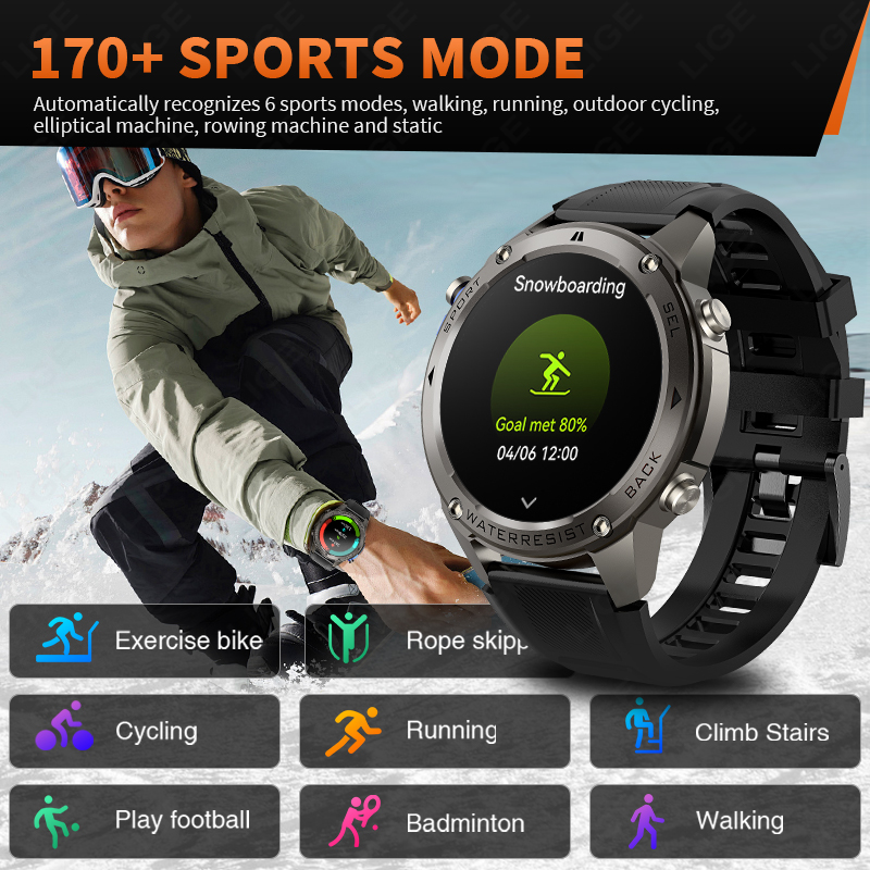 2026 새로운 울트라 군용 등급 GPS 스마트 시계  - Smartwatch New Watches 리뷰 및 가격