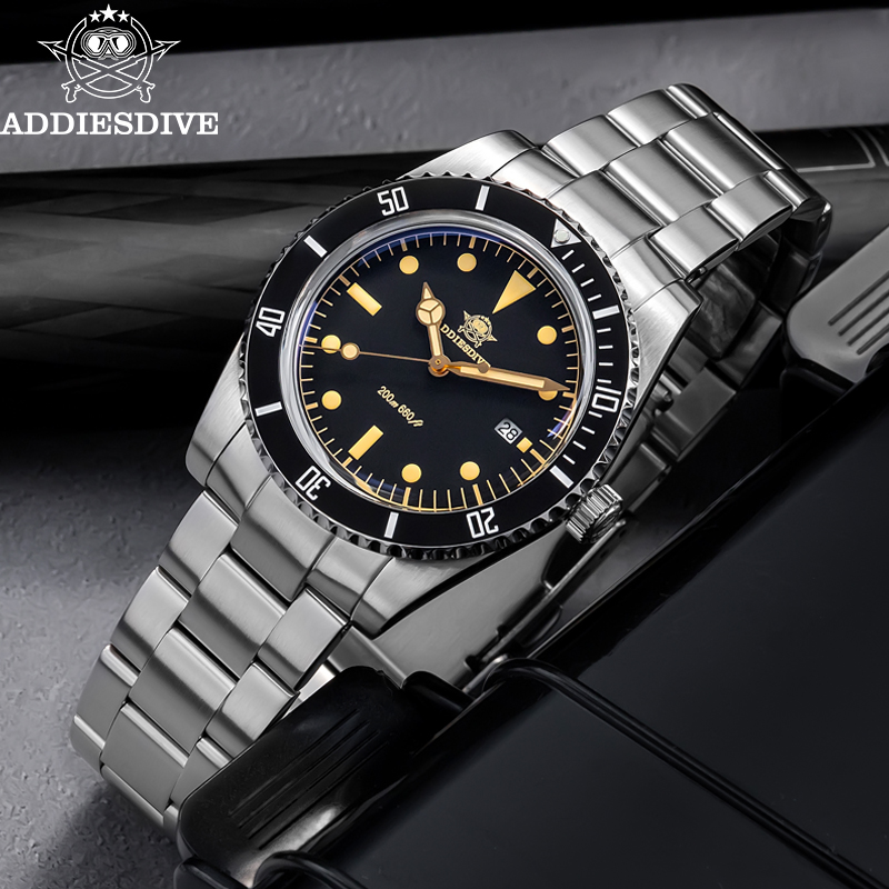ADDIESDIVE 39mm 남성용 핫 워치 캘린더 표 - Waterproof Diving Watch 리뷰 및 가격