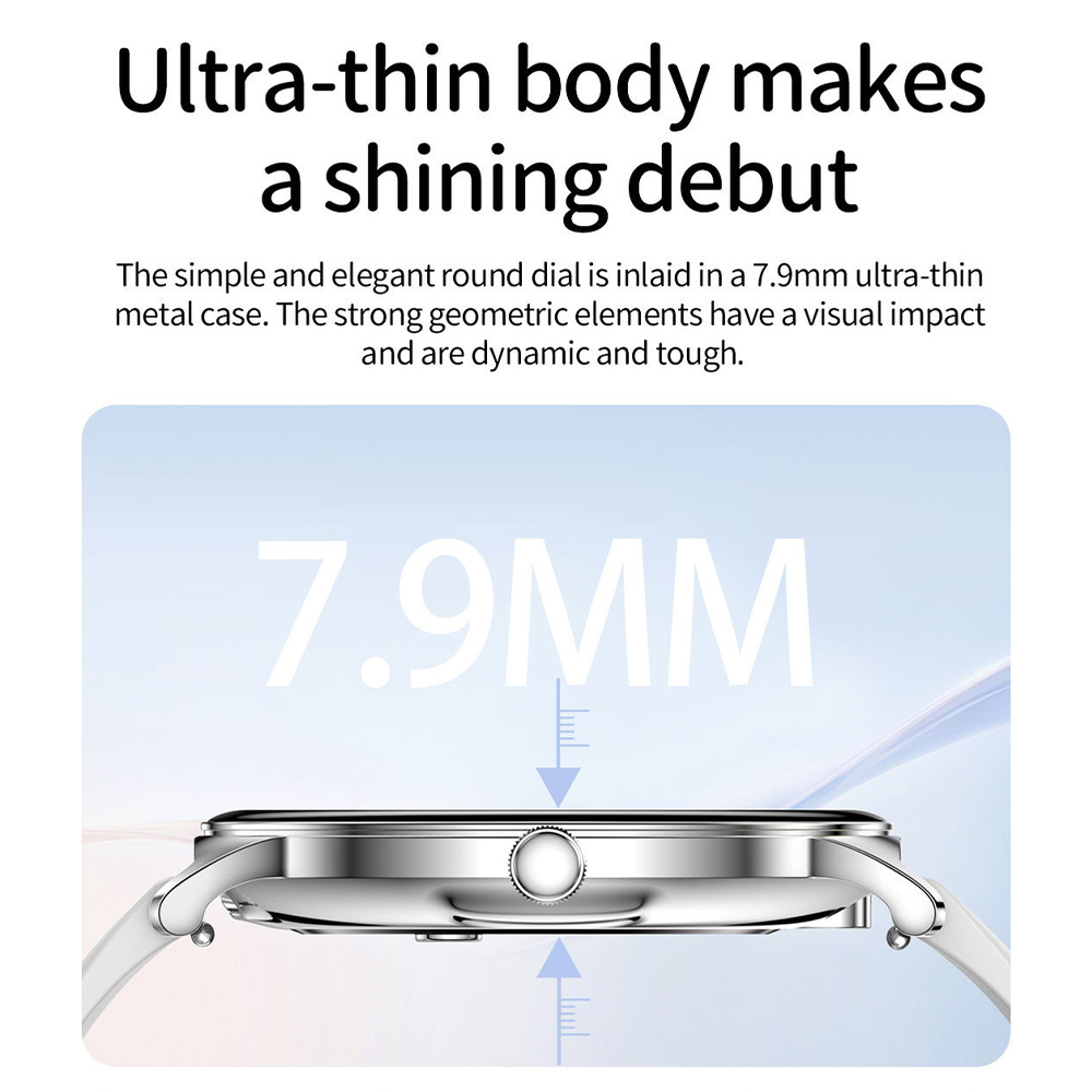 1.43인치 AMOLED 초슬림 스마트워치 남녀공용 V - Smartwatch Ladies Watches For Women 리뷰 및 가격