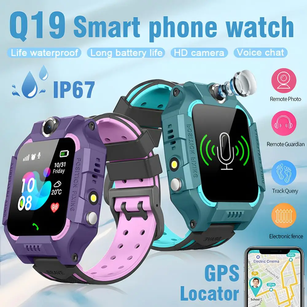 새로운 어린이용 2G 스마트워치 SOS LBS 트래커  - Smartwatch New Watches 리뷰 및 가격