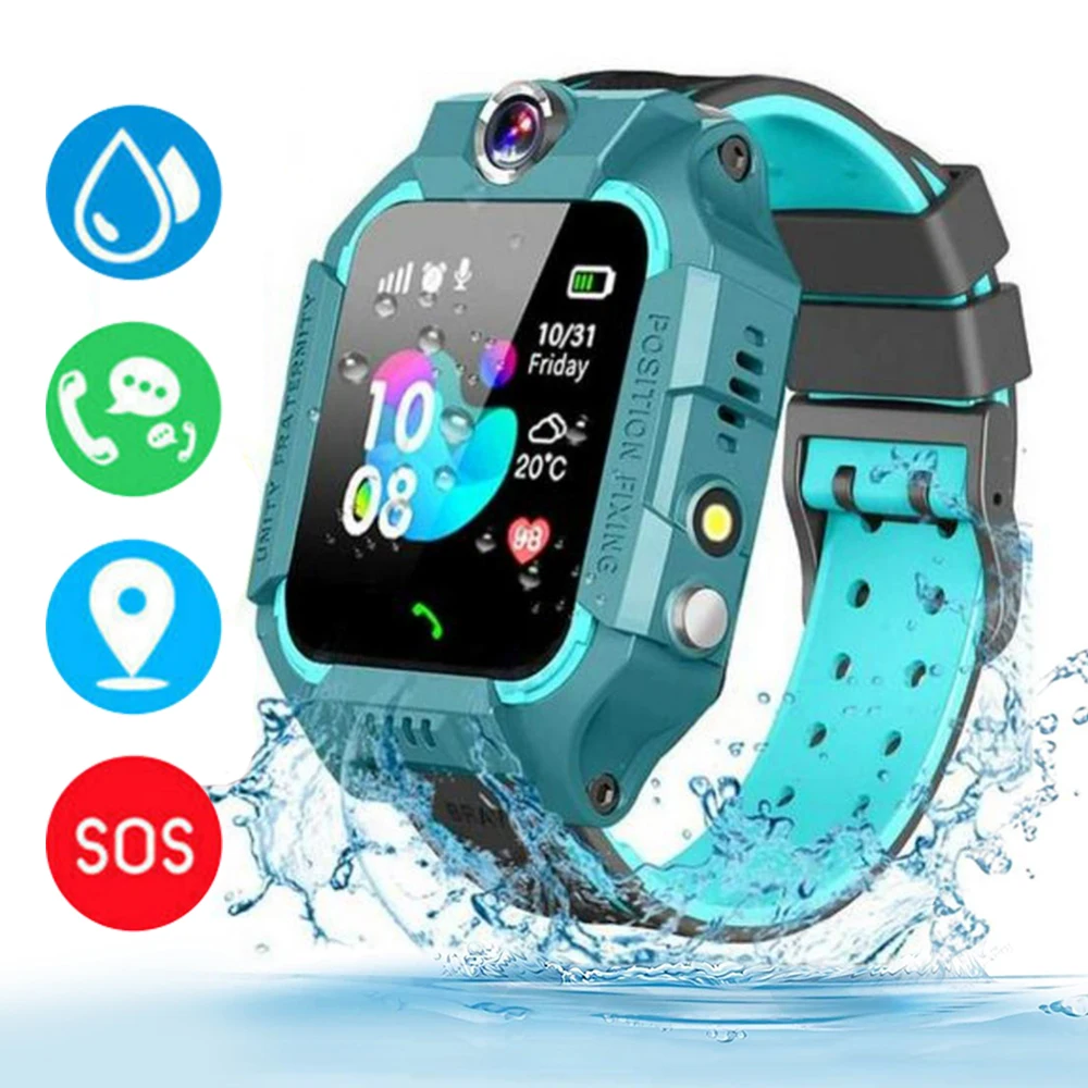 새로운 어린이용 2G 스마트워치 SOS LBS 트래커  - Smartwatch New Watches 리뷰 및 가격