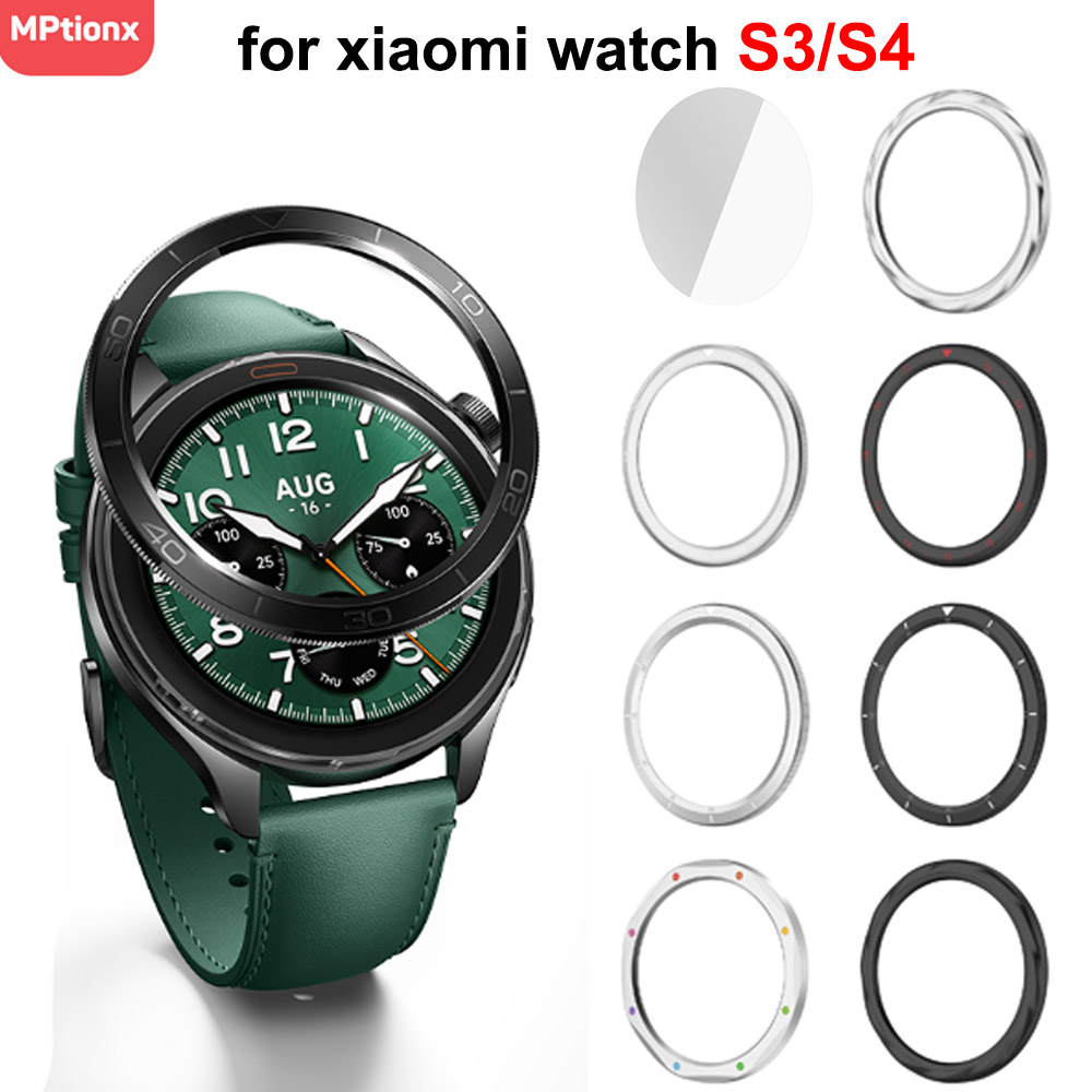 Xiaomi Watch S4/S3 용 금속 베젤 링 X - Watch Esim 리뷰 및 가격