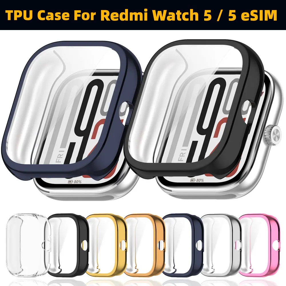 레드미 워치 5 / 5 eSIM용 소프트 TPU 풀 커 - Watch Esim 리뷰 및 가격