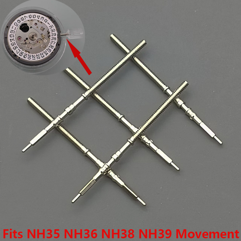 2/4개 NH35 NH36 무브먼트 크라운 스템은 NH - Watch Crown Stem 리뷰 및 가격