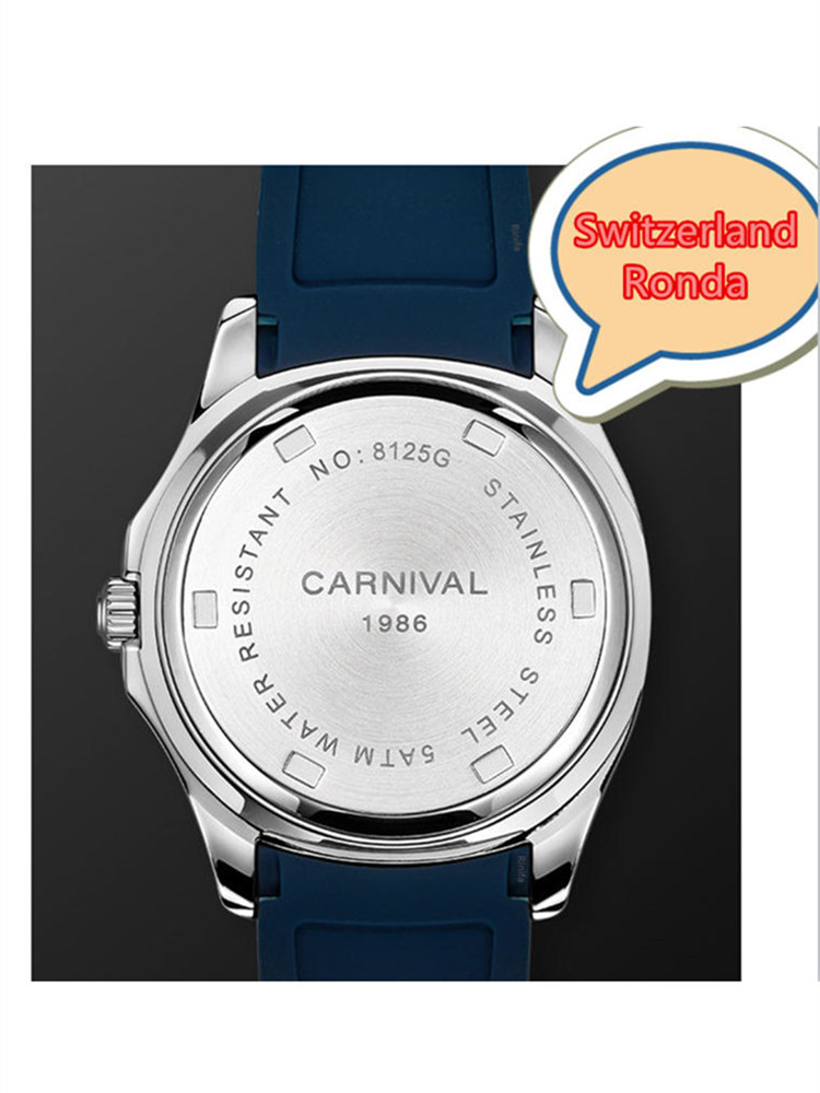 스위스 론다 쿼츠 카니발 남성용 시계 사파이어 HD 루 - Smartwatch Luxury Watches 리뷰 및 가격