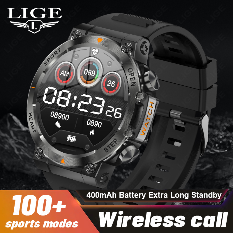 LIGE 2026 스마트워치 심박수 수면 모니터 블루투 - Smartwatch Watches For Sale 리뷰 및 가격