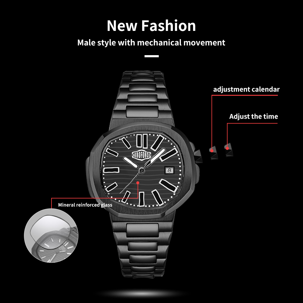 HEROFORCE 새로운 사파이어 방수 남성용 시계 오 - Smartwatch Luxury Watches 리뷰 및 가격