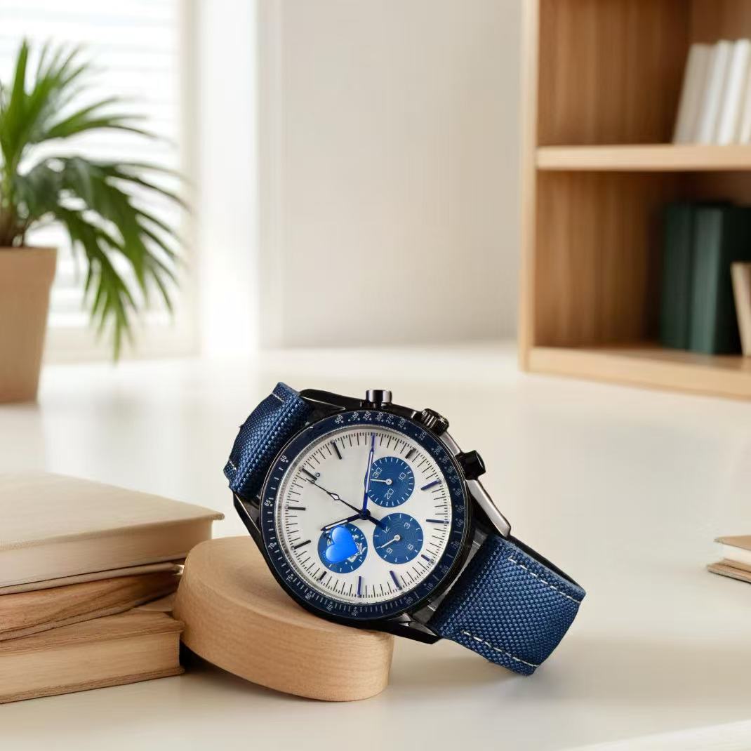 남성용 고급 시계 고품질 클래식 쿼츠 시계 스틸 스트랩 - Smartwatch Luxury Watches 리뷰 및 가격