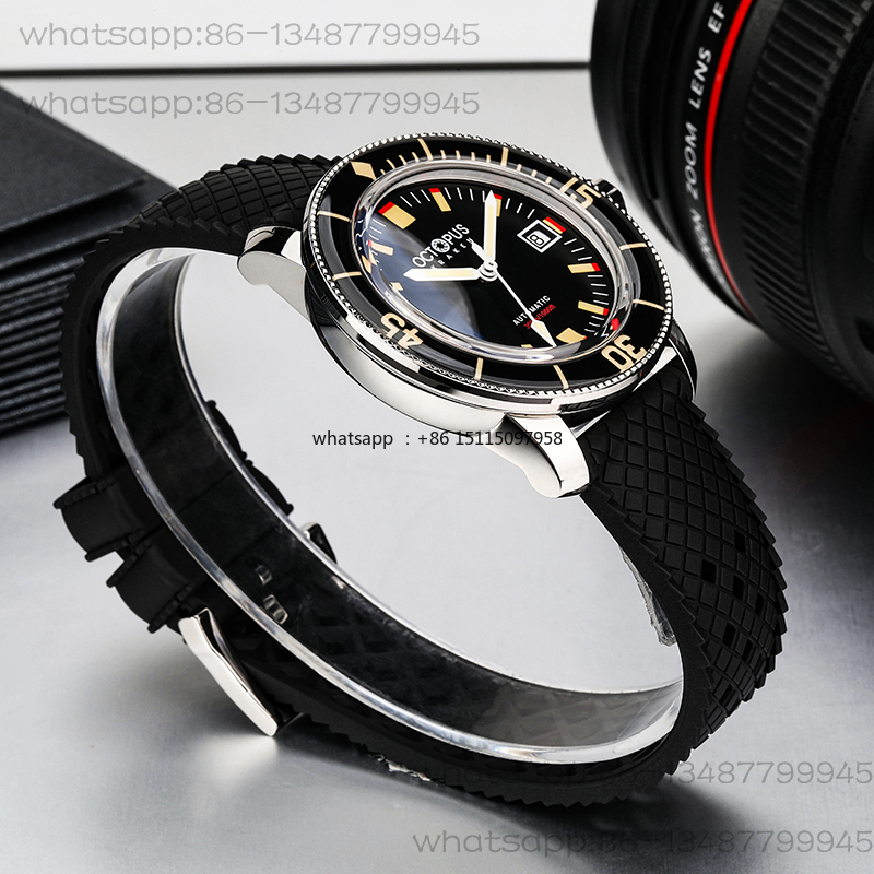 자동 기계식 시계 사파이어 버블 미러 방수 바라쿠다 레 - Waterproof Diving Watch 리뷰 및 가격