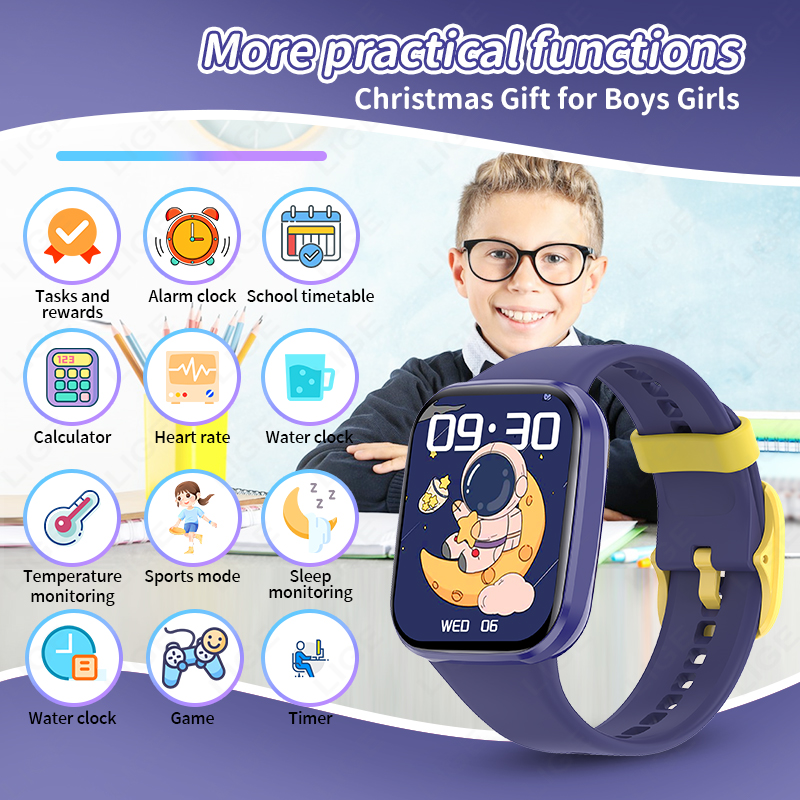Lige 어린이 스마트 시계 여성 피트니스 스마트 시계 - Smartwatch Digital Watches For Girls 리뷰 및 가격