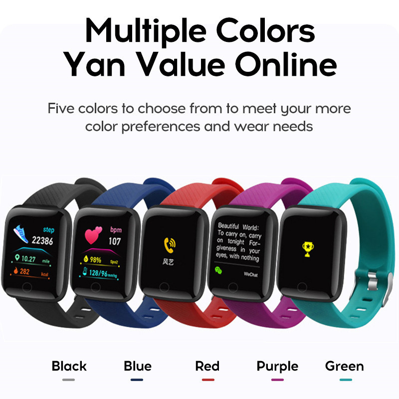 116plus 스마트 워치 남성 여성 피트니스 트래커  - Smartwatch Watches For Men Digital 리뷰 및 가격