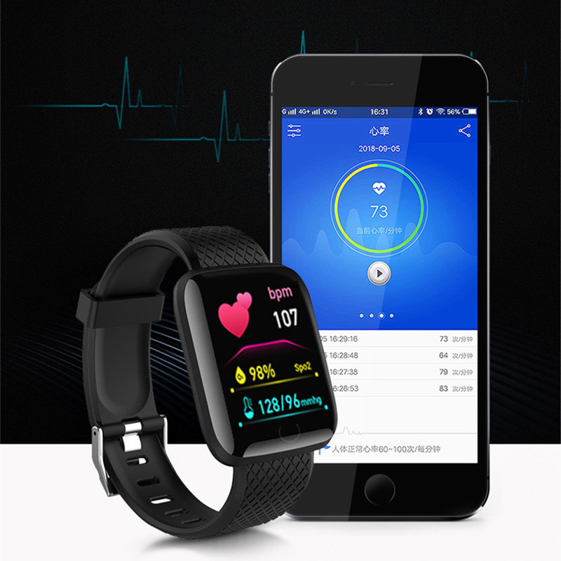 116plus 스마트 워치 남성 여성 피트니스 트래커  - Smartwatch Watches For Men Digital 리뷰 및 가격