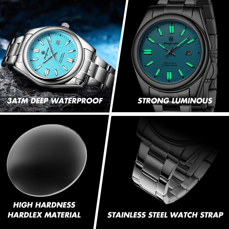 PAAZOMU 남성용 스포츠 럭셔리 시계 방수 날짜 주 - Smartwatch Luxury Watches 리뷰 및 가격