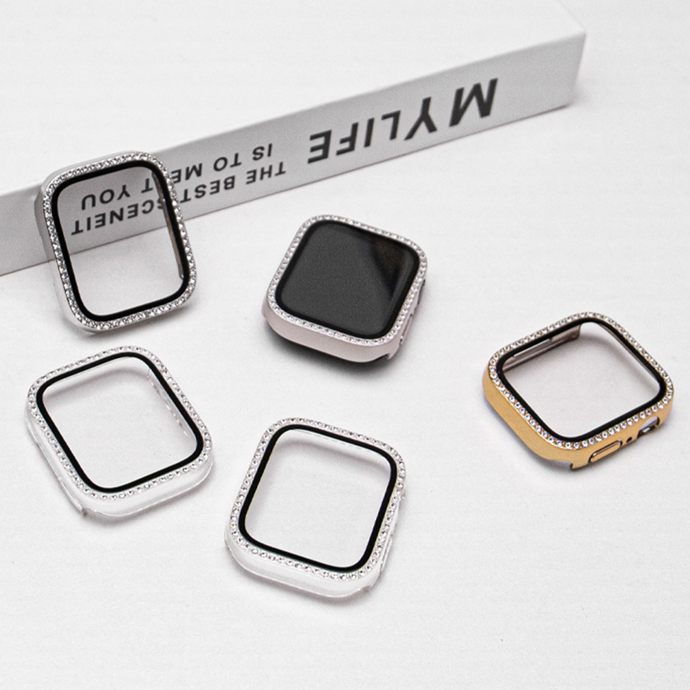 새로운 유리+다이아몬드 케이스 애플워치 시리즈 10 9 - Smartwatch New Watches 리뷰 및 가격