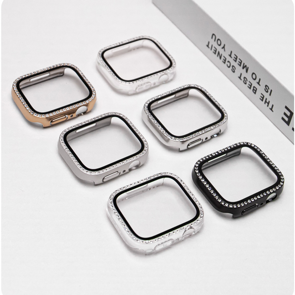 새로운 유리+다이아몬드 케이스 애플워치 시리즈 10 9 - Smartwatch New Watches 리뷰 및 가격