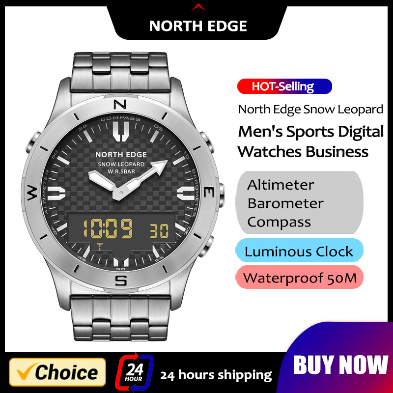 NORTH EDGE 남성용 스포츠 디지털 시계 방수 5 - Hybrid Smartwatch 리뷰 및 가격